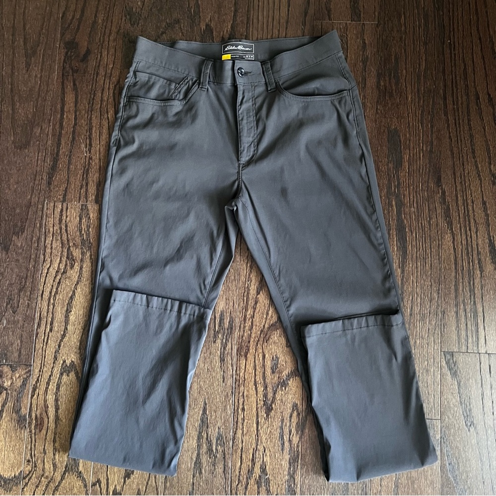 Eddie Bauer Travex Pants Men's 32x34 Dark Gray Pants Like New